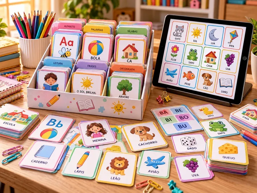 250+ Cards de Português